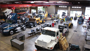 Diesel tech teaching area main campus