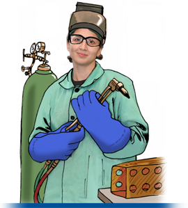 Fabrication welding tech