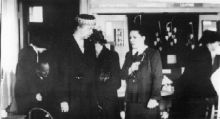 Eleanor Roosevelt with Lillian VanLoan