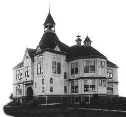 Geary School in Eugene (c. 1900)