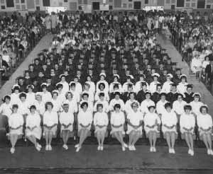 First graduating class, 1966