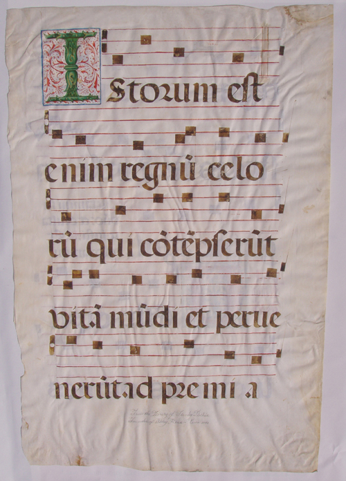 Istorum est enim, front page (recto)