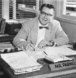 Dale Parnell, Principal of Springfield High School, early 1960s