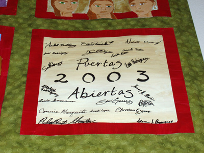 Puertas Abiertas Mural - 2003
