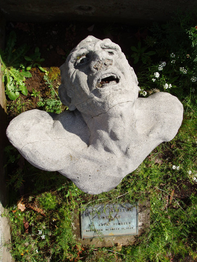 Screaming Man - full view Screaming Man - full view