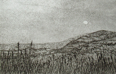 'Moon, Hills' by Gail Randle