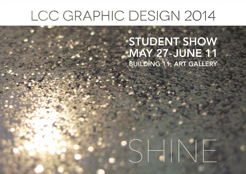 graphic design student exhibition image