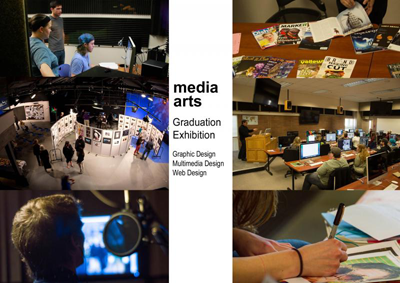 Media Arts Graduation Exhibition poster