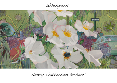 Nancy Watterson Scharf Whispers exhibit