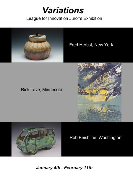 Fred Herbst, Rick Love, Rob Beishline exhibition poster