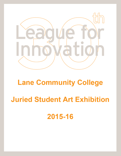 2016 Juried Student Art Exhibition poster