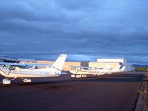 Our fleet in the afternoon sun