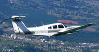 plane flying through the air