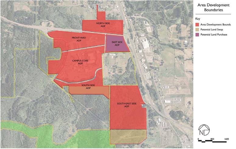 Area development boundaries
