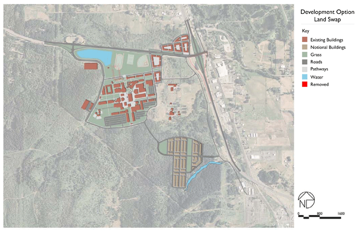 Development option Land swap