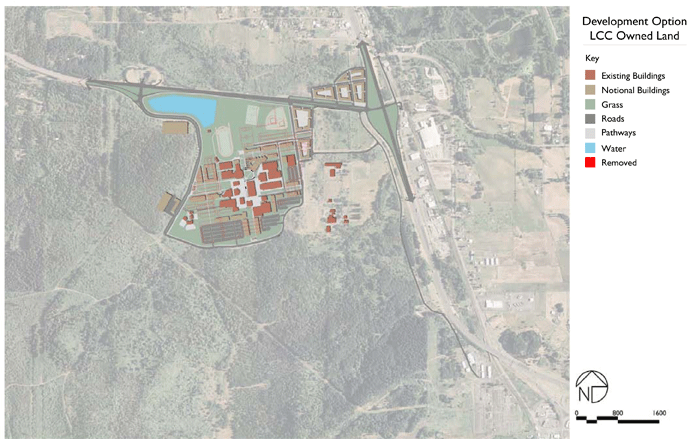 Development option, LCC Owned land