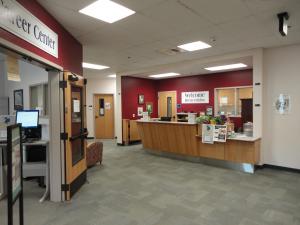 Career Center lobby and reception