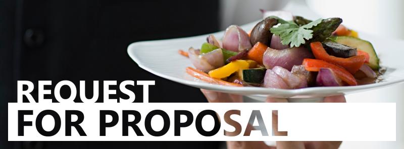 Request For Proposal Waiter With Plate