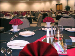 Tables set for event