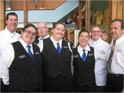 Hospitality students