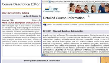 Compare Current Course Description