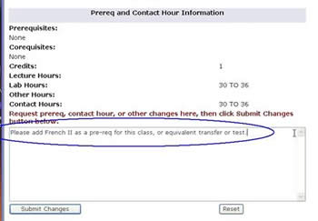 Request Changes