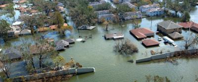 High water flooding houses