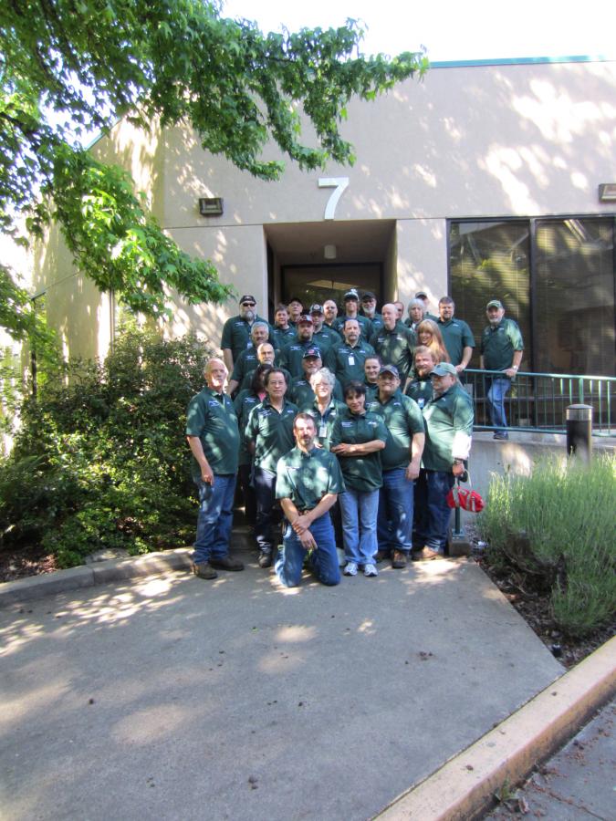Custodial Services Team, one year with no-time loss injury