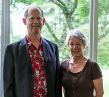 photo of Nancy Stark and Mike McDowell