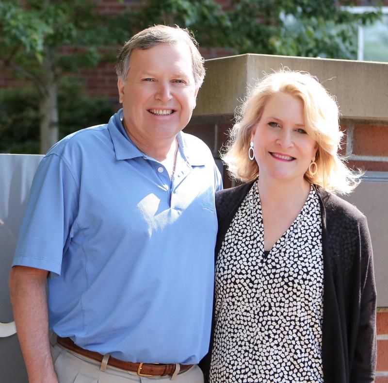 Dr. Chris Walton and Mrs. Beth Sheehan