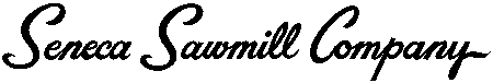 Seneca Sawmill Company logo