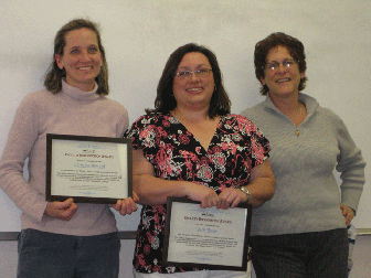 Christina Howard, Physical Therapy Faculty, Health Professions, Beth Thorpe Physical Therapy Faculty, Health Professions, and Sheryl Berman, Dean, Health Professions