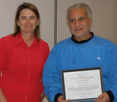 Reza Oskiu, Mathematics with Andrea Newton