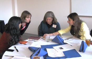Members of the Core Group review course criteria