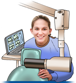 Dental Assisting student