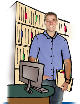 Health Records Technology student