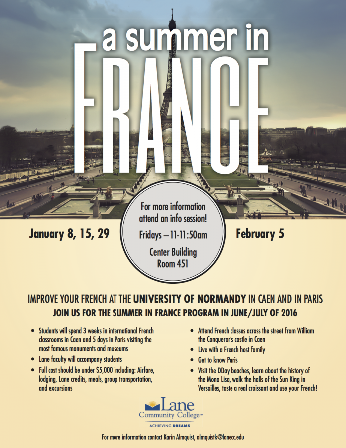 Summer in France Flyer