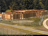 June 12 2008 photo of longhouse construction