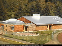 May 9 2009 photo of longhouse construction