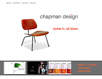Student Portfolio Website, J Chapman