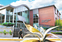 view of building 1 on main campus