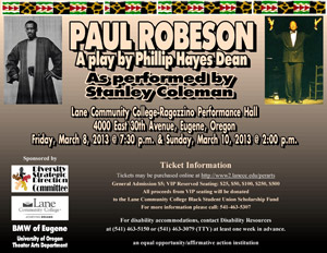 image of poster for the play