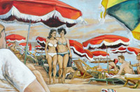 Causal (acrylic on wood panel)