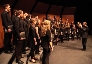 Lane Community College Chamber Choir in concert
