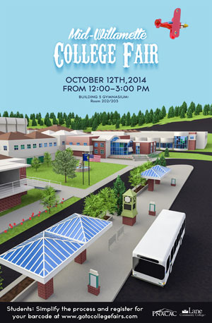 image of Mid-Willamette College Fair poster
