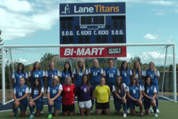 Lane Community College Women's Soccer Team