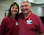 image of two senior volunteers