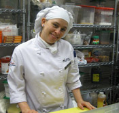 picture of ESL Culinary arts student Carmen Alvarado