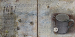 Image 1: “Sundry Unmentionables” by Gina Hartmann. Image 2: “Forgotten Again” by Gina Hartmann