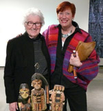 Mary Johnston and Holly Lowell